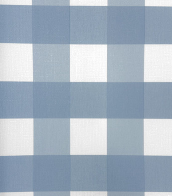PÁG. 13 - Papel de Parede Xadrez Azul - Coleção Revoada Bobinex - Vinílico Importado