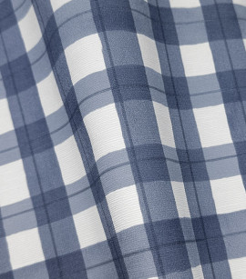 PÁG. 37 - Papel de Parede Xadrez Azul - Coleção Revoada Bobinex - Vinílico Importado