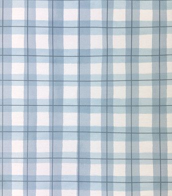 PÁG. 58 - Papel de Parede Xadrez Azul - Coleção Revoada Bobinex - Vinílico Importado