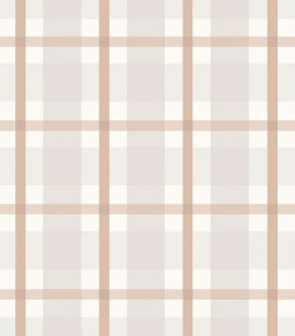 PÁG. 73 - Papel de Parede Xadrez Bege - Coleção Revoada Bobinex - Vinílico Importado