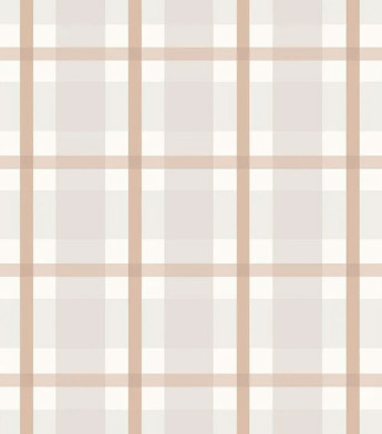 PÁG. 73 - Papel de Parede Xadrez Bege - Coleção Revoada Bobinex - Vinílico Importado