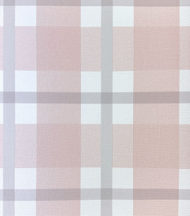 PÁG. 75 - Papel de Parede Xadrez Tons de Rosa e Cinza - Coleção Revoada Bobinex - Vinílico Importado