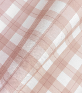PÁG. 52 - Papel de Parede Xadrez Rosa - Coleção Revoada Bobinex - Vinílico Importado