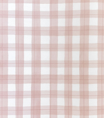 PÁG. 52 - Papel de Parede Xadrez Rosa - Coleção Revoada Bobinex - Vinílico Importado