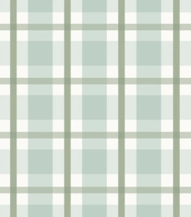 PÁG. 64 - Papel de Parede Xadrez Verde Menta - Coleção Revoada Bobinex - Vinílico Importado