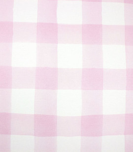 PÁG. 54 - Papel de Parede Xadrez Vichy Rosa - Coleção Mundo - Vinílico Importado
