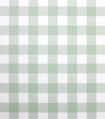 PÁG. 22 - Papel de Parede Xadrez Vichy Verde Claro - Coleção Bambine - Vinílico Importado