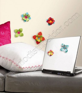 RoomMates Adesivo de Parede - 3D Flores