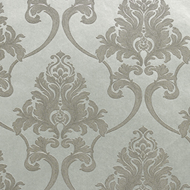 PÁG. 29 - Papel de Parede Efeito Tecido Cinza Leve Brilho - Coleção Entre Linhas - Vinílico Importado